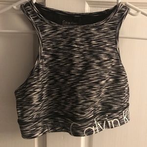 NEVER WORN Calvin Klein sports bra